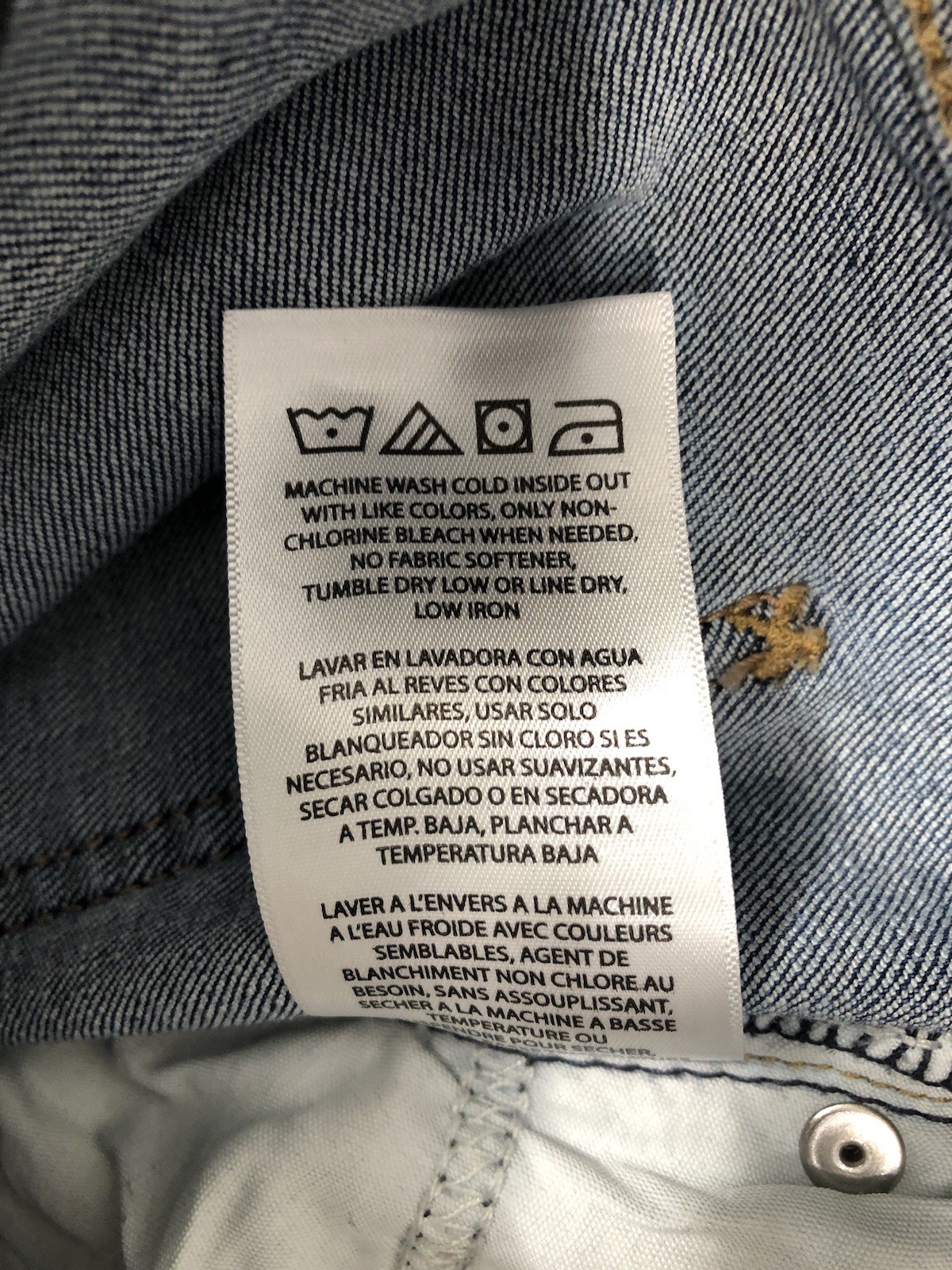 Lee Jeans Men's 44x29 Denim Blue Extreme Motion MVP Relaxed Fit Straight (41x27) thumbnail 7