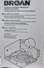 Broan Nutone AE110 Invent Series CFM 1.0 Sone Single Speed Ventilation Fan