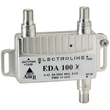 15dB ELECTROLINE CABLE TV ANTENNA AMPLIFIER  ...