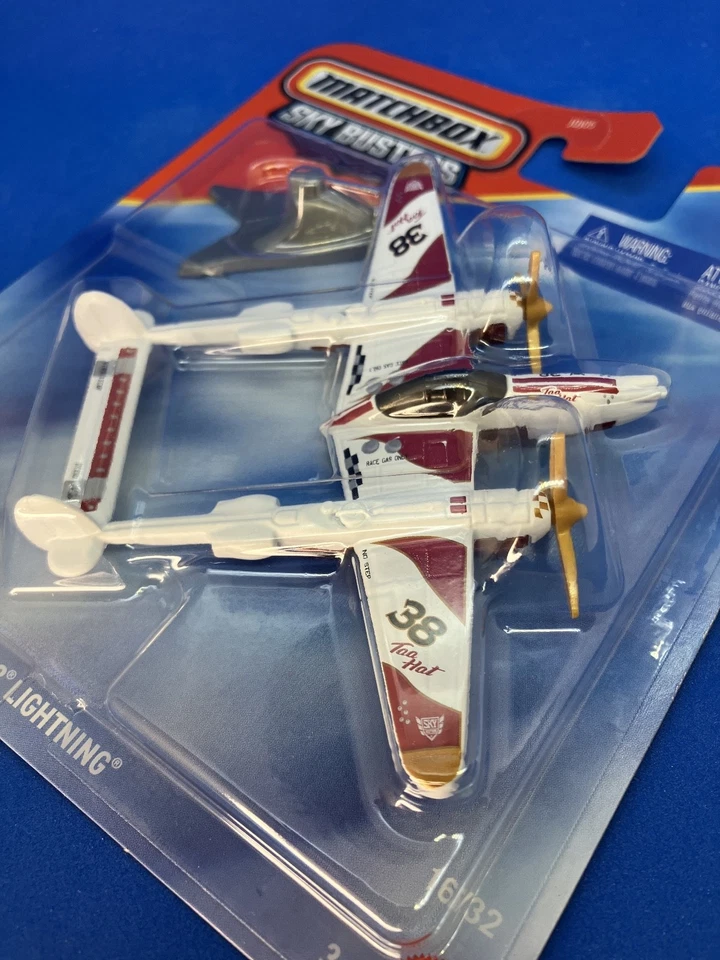 Matchbox - Sky Busters - 16/32 - P-38 Lightning - JCN02 - Bild 2 von 3