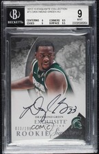 2012 Exquisite Collection Rookie Signatures Draymond Green BGS 9 MINT Auto 0nr3