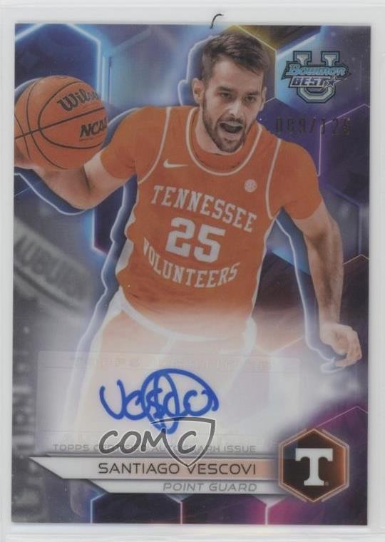 2023-24 Bowman U Best of 69/125 Santiago Vescovi #B23-SV Auto 1j4c