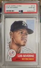 Topps 2018 Living Set Luis Severino #115 New York Yankees PSA 10 /4061