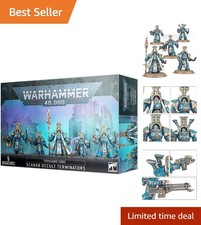 Thousand Sons Scarab Occult Terminators Set - 5 Unpainted Miniatures for Warh...