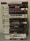 Video Game Lot 21 Xbox 360 Games Call Of Duty Gears Metro Battlefield Dead Space