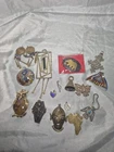 Assorted Mixed Pendant Lot Wearable Vintage Modern Costume Jewelry