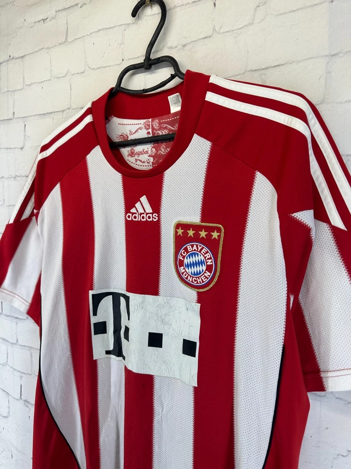 CAMISETA DE FUTBOL BAYERN MUNICH ALEMANIA 2010 2011 LOCAL ADIDAS ORIGINAL TALLA M Foto 2 de 4