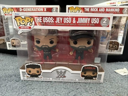 Funko Pop WWE Jimmy Uso & Jey Uso 2 Pack