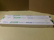 Phillips F15T8/D/ALTO Fluorescent Bulbs 15W , 18" , Lot Of 4