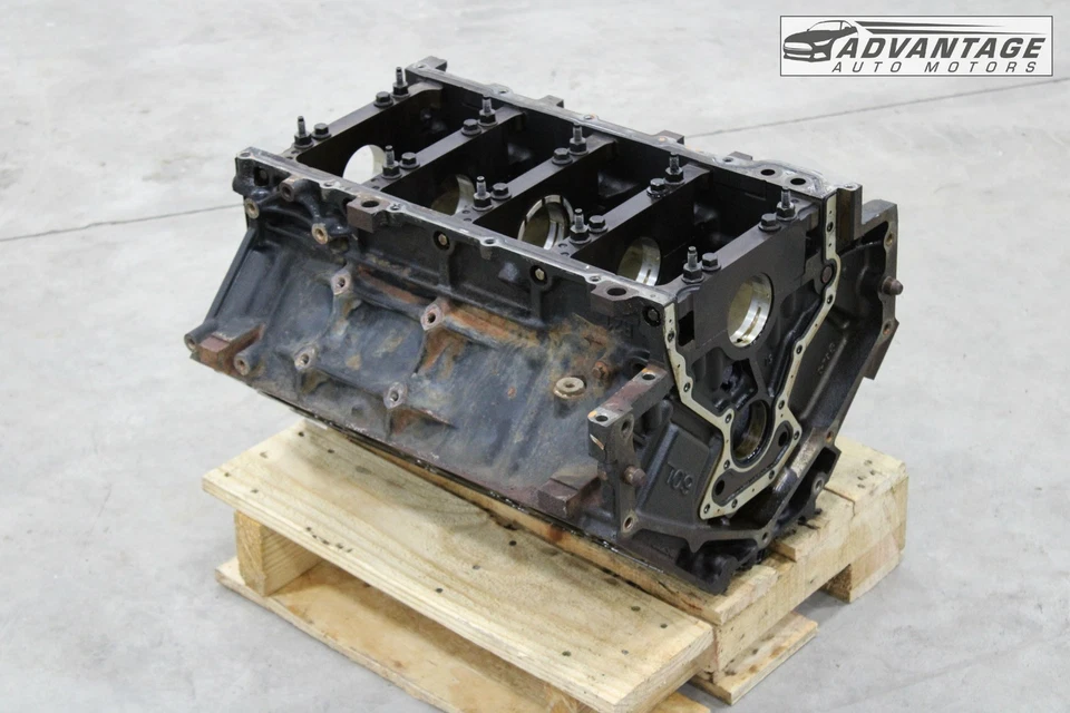 Hummer H2 2003-2007 6,0 L V8 16 V LQ4 bloque de motor de gasolina Vortec 164 k millas OEM Foto 2 de 4