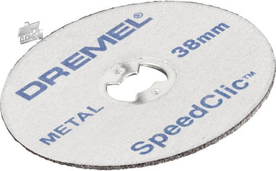 Dremel EZ Speedclic SC456 5 Disc Metal Cutting 38mm Rotated Tool Accessories