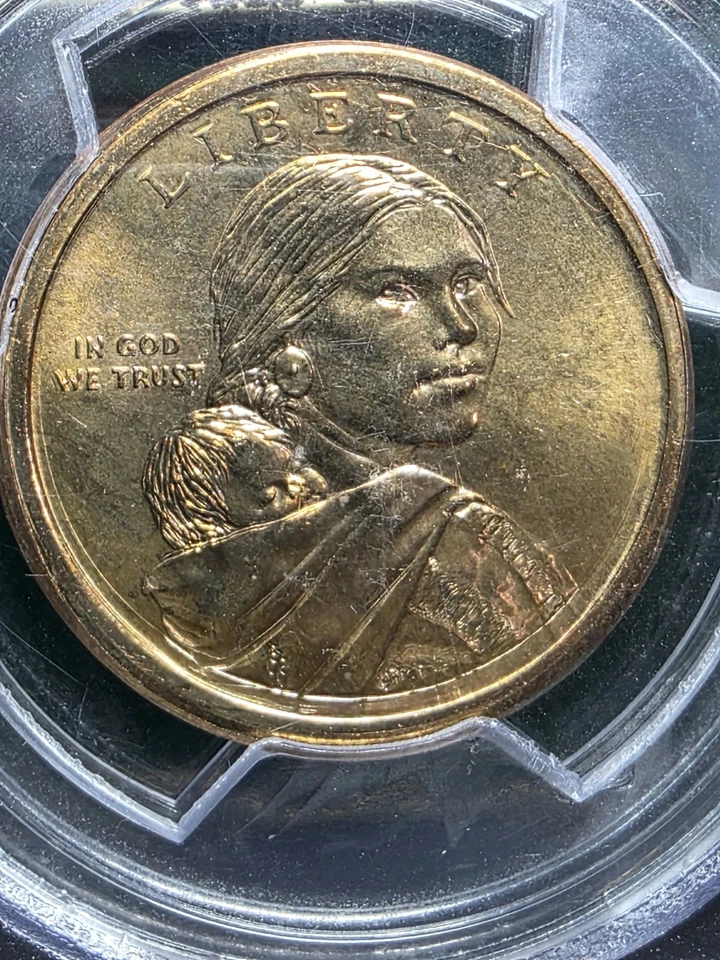 2009 PCGS MS66 Double Struck Native American Sacagawea Dollar Mint Error Wow! - Image 4 of 4