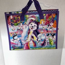 Lisa Frank Trifold Portfolio Tikanni Art Storage Case Coloring Drawing Activity