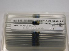10 Mil-Spec Allen Bradley RCR20G5R6JS 5.6  5 1/2W Carbon Comp Resistors