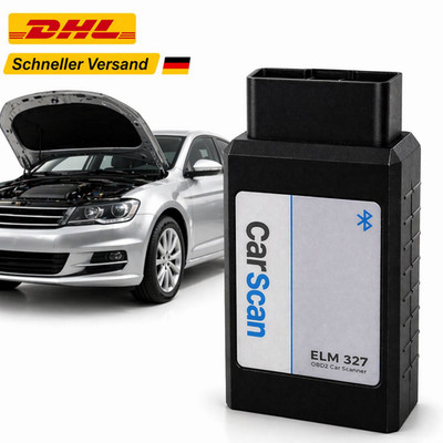 OBD2 Diagnosegerät CarScan Bluetooth Scanner Auto Diagnose IOS/Android DHL