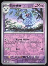 SWOOBAT ( WHT 037/086 ) REVERSE HOLO - Pokemon - 2025 WANDR LP
