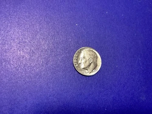 1975 10C NO MINT MARK ROOSEVELT DIME, Good Condition, FREE SHIPPING ****
