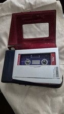 JVC CQ-1K Vintage Stereo Cassette Player with Case. Needs Attention.