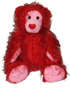 NT* Ty Punkies - FLAME the Red Bear (8.5 Inch) Plush Stuffed Animal Toy