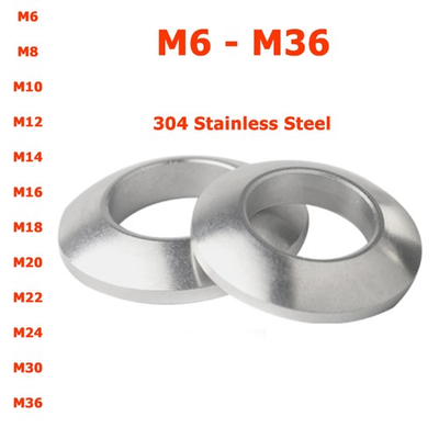 #ad #ad M6 M8 M10 M12 M14 M16 M18 M46 Stainless Steel Spherical Washer Convex Gaskets ﻿ $139.00