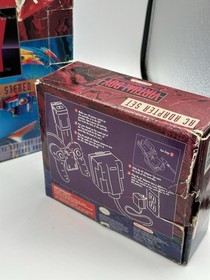 Nintendo Virtual Boy Console - Red and Black! With AC Adaptor Set! Tested Works!