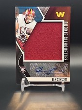 2024 Panini Phoenix Ben Sinnott Rookie Silhouettes Patch Auto RPA /299