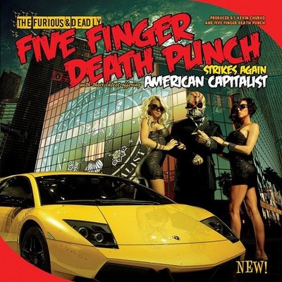 Five Finger Death Punch American Capitalist  Explicit Lyrics (CD) (US IMPORT)