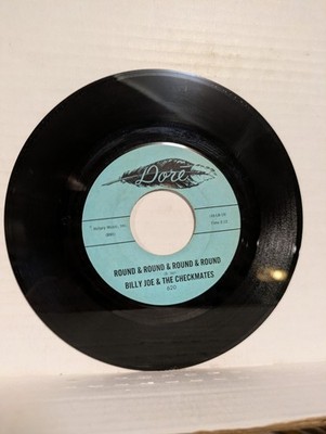 45 ~Billy Joe & the Checkmates: ''Percolator / Round & Round...'' 1961 (VG+)