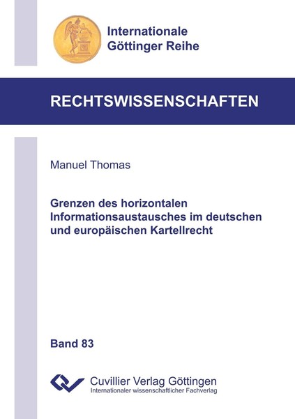 Grenzen Des Horizontalen Informationsaustausches Im Deutschen Und EuropäIschen K-image