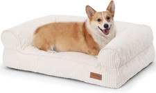 Orthopedic Waterproof Dog Bed, 36" Corduroy Sofa for Medium to Large Dogs