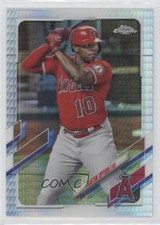 2021 Topps Chrome Prism Refractor Justin Upton #201 0d94