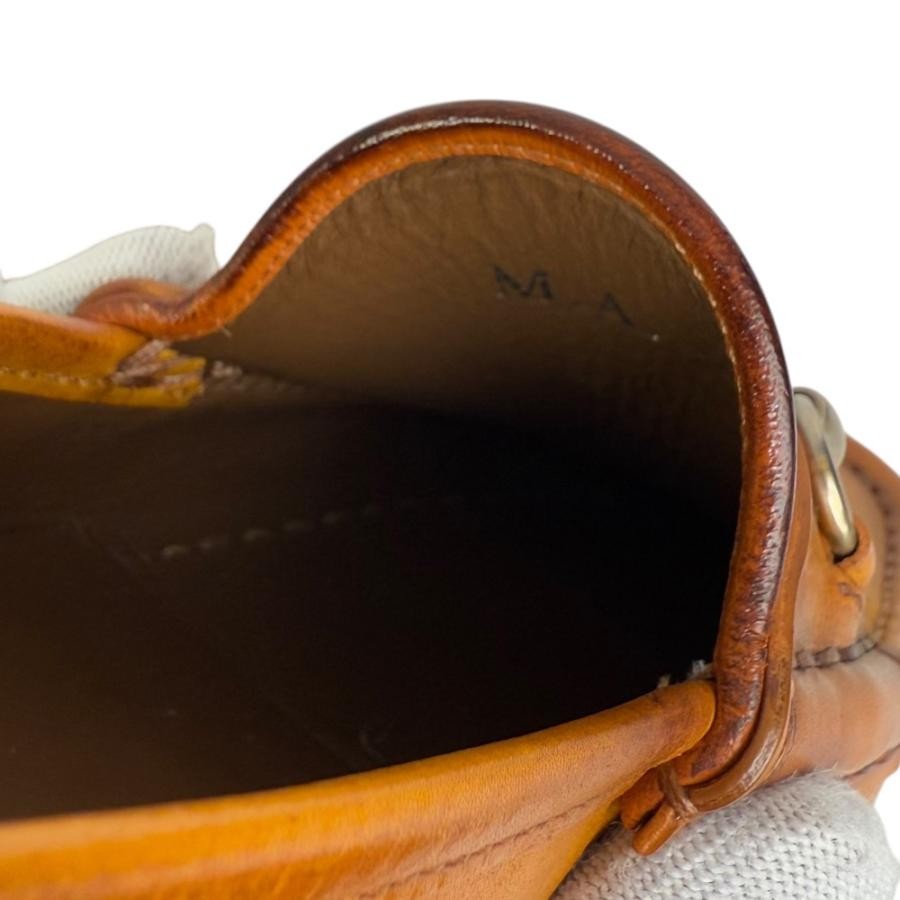 GUCCI Women's Horsebit Leather Loafers Dress Shoes Size:35/JP:22 141104K Authen thumbnail 9