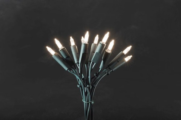 Konstsmide Weihnachtsbeleuchtung LED Mini-Lichterkette 20 WarmweißE Dioden-image