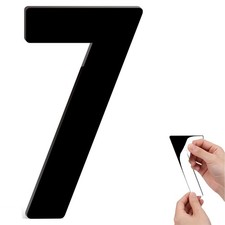 3 Inch Modern Self-Adhesive House Numbers, House Numbers for Outside 7 