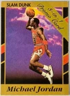 Michael Jordan 1990-91 Slam Dunk 3 In 1 Promo Card