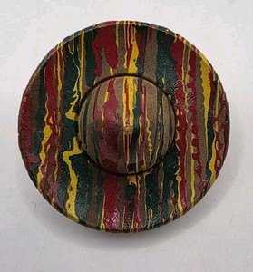 Vintage Mexican Sombrero Hat Button 1.5 Inches