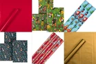 Hallmark Christmas  Wrapping Paper Rolls - 8 Designs.  1 - 12 rolls - Brand New