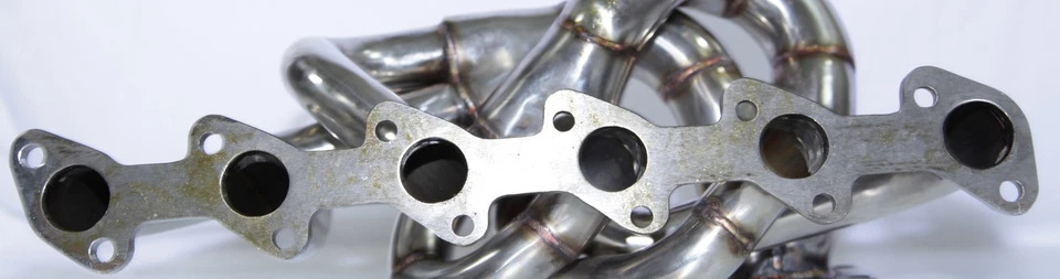 Colector de acero inoxidable para BMW M3 323 325 328 E30 I6 SOHC T3 M20 2,5 L/2,7 L Foto 3 de 4