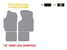 Fits 1985-1989 Chrysler Lebaron Gts 2dr Hatchback Floor Mat 4pc Cutpile