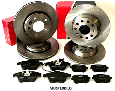 Audi A6 4B C5 - Bremsscheiben Bremsen Bremsbeläge vorne + hinten für PR 1LT/1KD