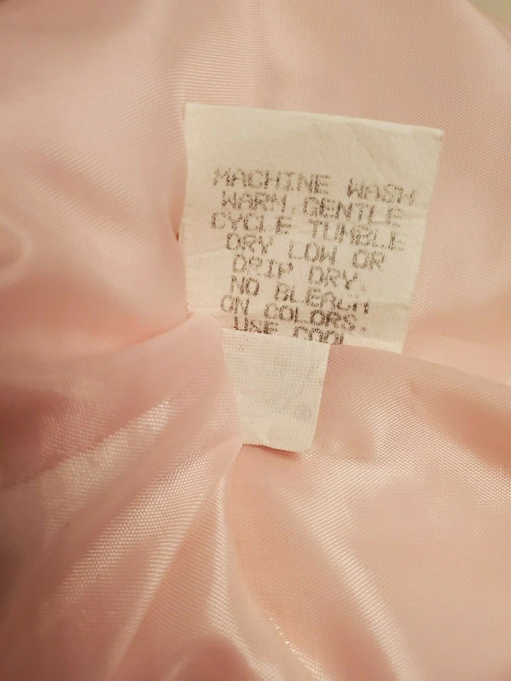 Russ Womens Blazer Jacket Coat Size 18 Pink - Image 4 of 4