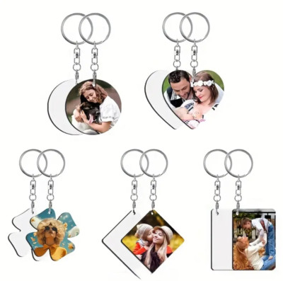 Individueller Schlüsselanhänger Hochzeit Geburtstag Baby Metall personalisiert UK-Bestand