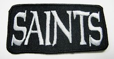 LOT OF (1) NFL NEW ORLEANS SAINTS EMBROIDERED NAME PATCH ITEM # 33