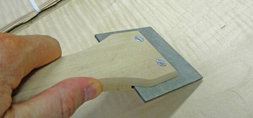 Impiallacciatura legno rosso betulla 48" x 24" con supporto carta qualità A spessore 1/40" - Foto 9 di 10