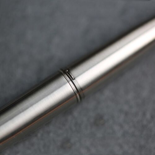 MAJOHN Ti200 Titanium Alloy Fountain Pen Modular Steel/14K Gold F Nib Supply #P - Picture 4 of 12