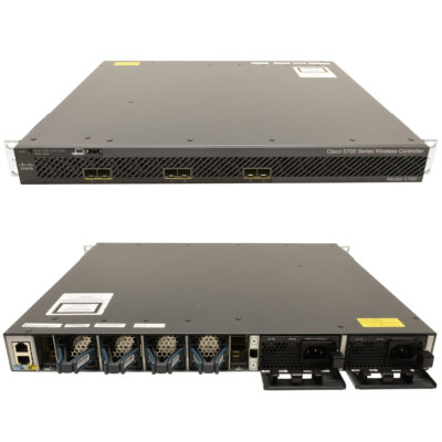 Cisco AIR-CT5760-HA-K9 5700 Series Wireless Controller up to 25 Cisco APs 2x PSU