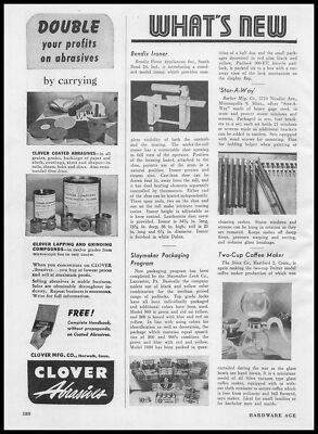1947 Slaymaker Lock Co. Lancaster Pennsylvania Store Display Article Print Ad