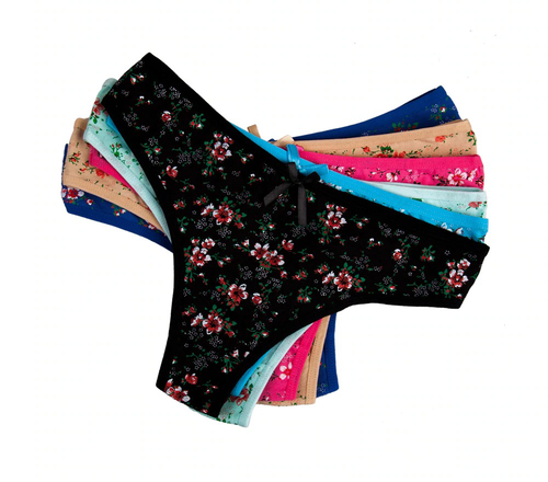 6Pcs Pantaletas Femeninas Blummers Calzones Para Mujer De Algodon Comodas  New | eBay