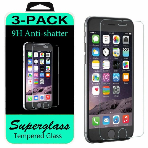 i Phone Screen Protector Tempered Glass Pack lot For 4 5 6 7 8 X XR XS Max - Picture 54 of 76
