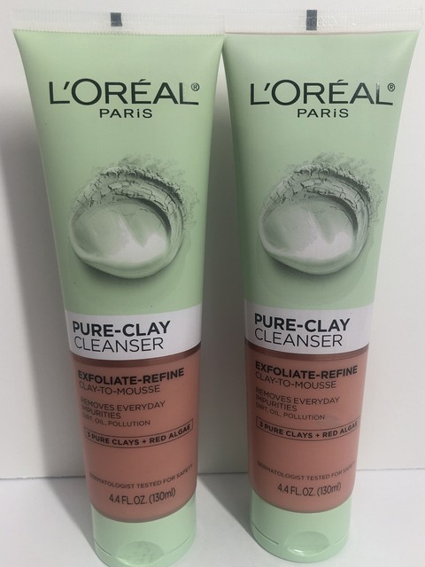 pure clay cleanser exfoliate & refine